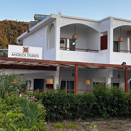 Angelos Studios 1-2 In Faliraki Rhodes-Ground Floor 외부 사진