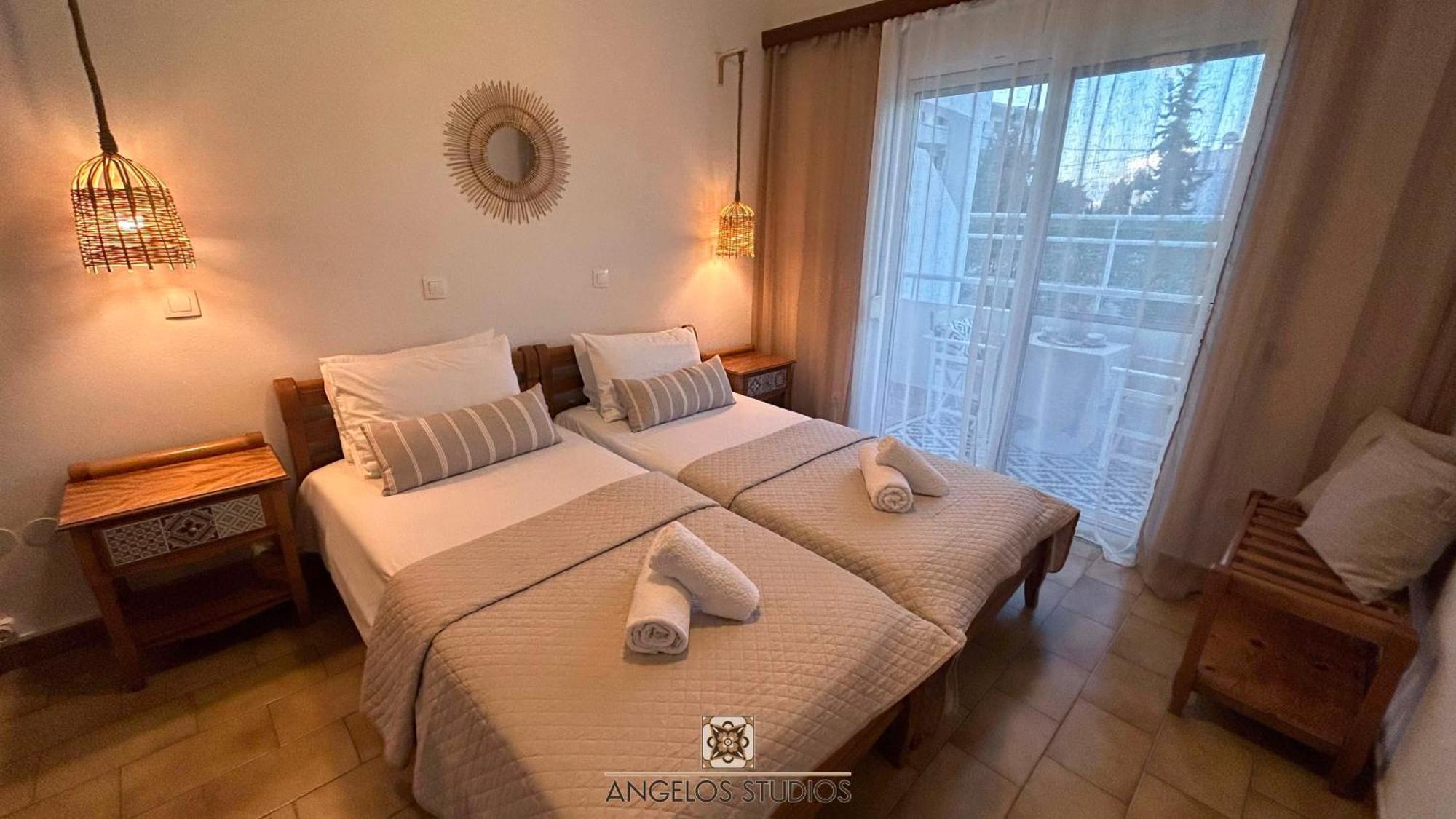Angelos Studios 1-2 In Faliraki Rhodes-Ground Floor 외부 사진