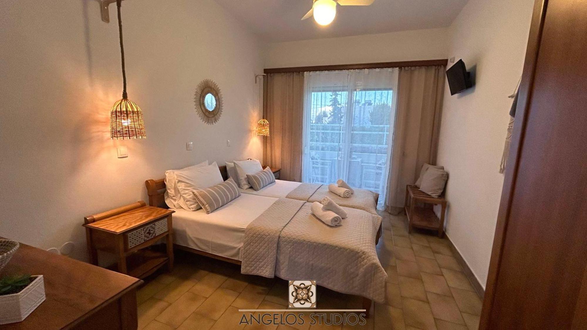 Angelos Studios 1-2 In Faliraki Rhodes-Ground Floor 외부 사진