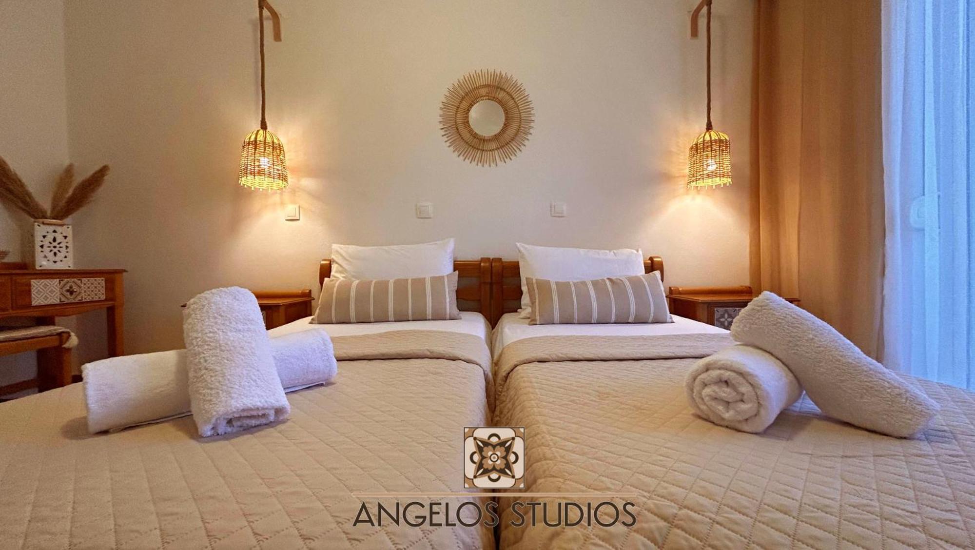 Angelos Studios 1-2 In Faliraki Rhodes-Ground Floor 외부 사진