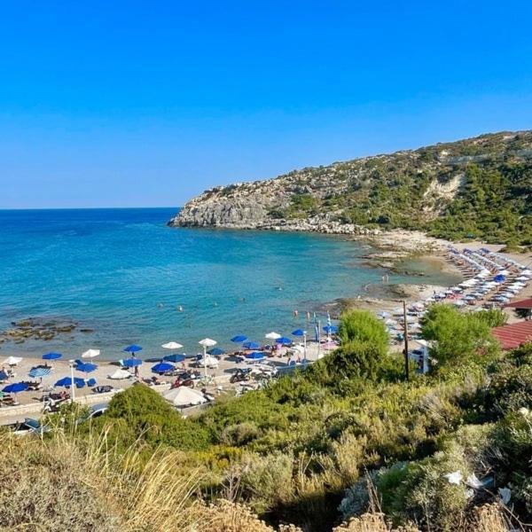 Angelos Studios 1-2 In Faliraki Rhodes-Ground Floor 외부 사진