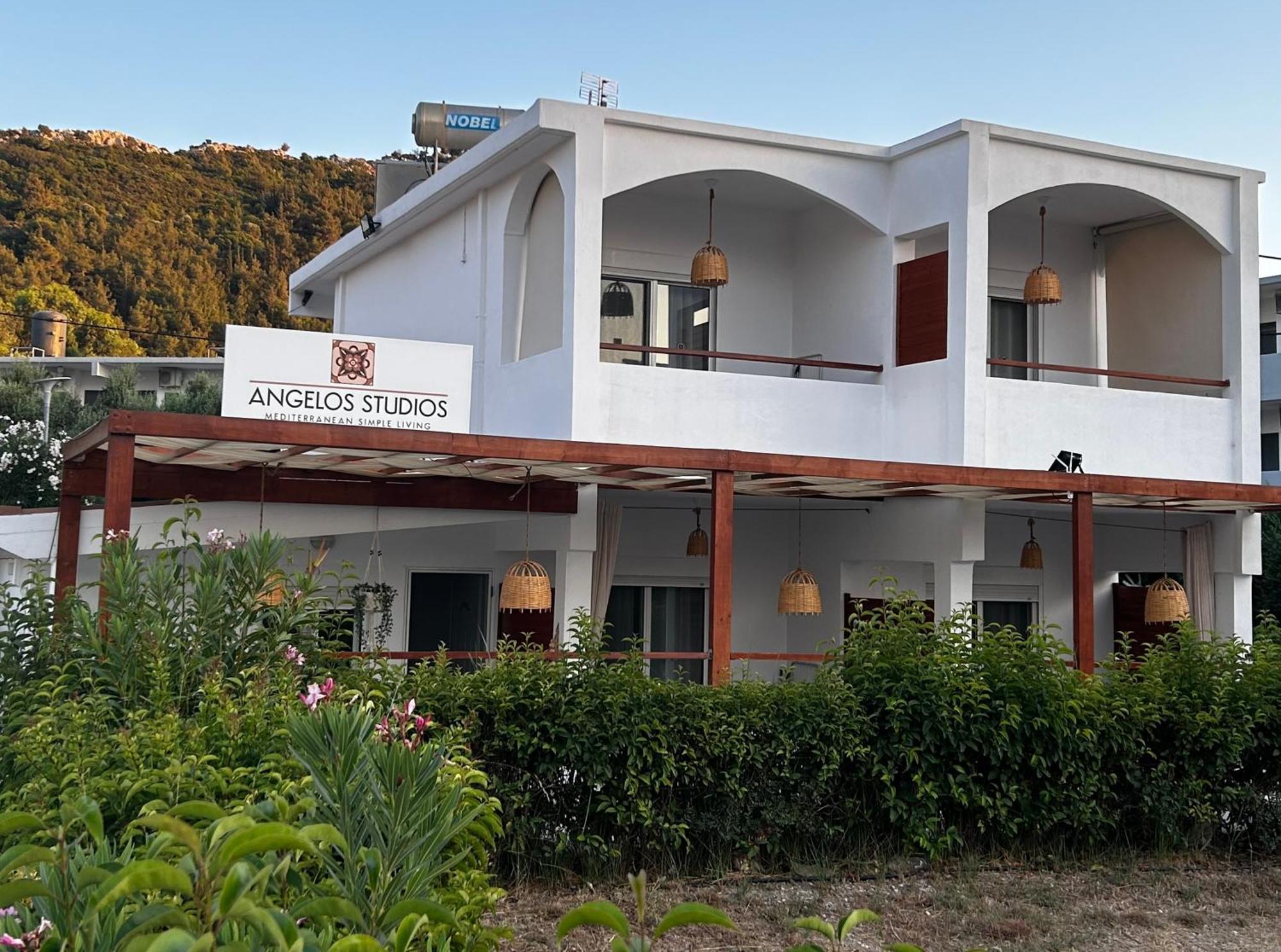 Angelos Studios 1-2 In Faliraki Rhodes-Ground Floor 외부 사진